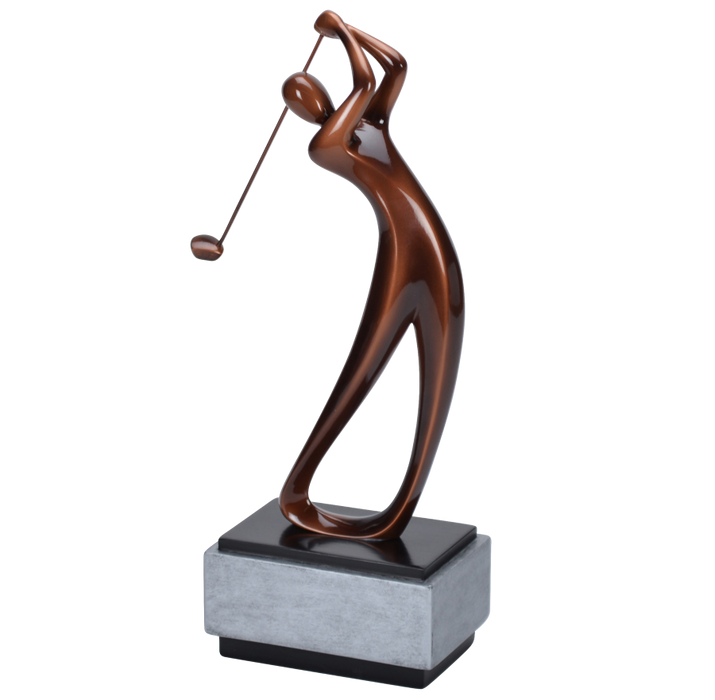 Modern Golf Trophy -Male