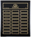 Black Finish Perpetual Plaque