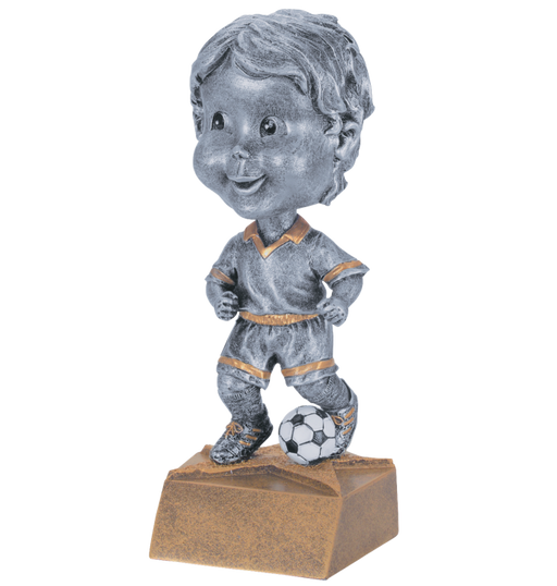 Bobblehead Soccer Trophy -Male