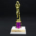 Boy Junior Basketball Trophy with 2" Column