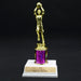 Girl Junior Basketball Trophy with 2" Column