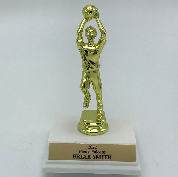 Boy Junior Basketball Trophy