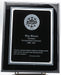 Textured-Silver Black Piano Finish Plaque