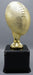 Gold Football Trophy Resin on Black Base