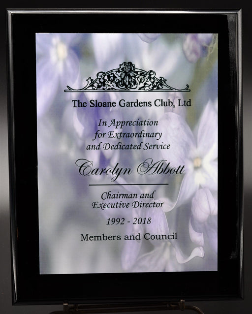 Matte White Chromolux Plaque