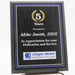 Economy Black Oak PB Plaque with Full Color Printing