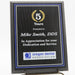 Economy Black Oak PB Plaque with Full Color Printing