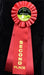 Rosette Stock Insert Ribbon - Second Place