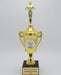 Victory topper on Gold cup with 2" round insert