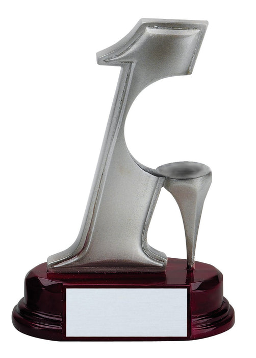 Hole in One Golf Trophy Resin