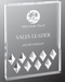 Silver Diamond Mirage Acrylic Award