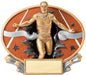 Xplosion 3D Oval Resin Track Plaque Male