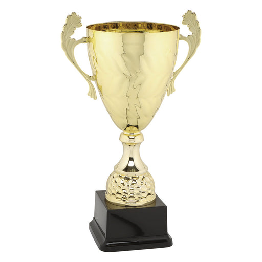 Metal Cup Trophy with plastic stem and base