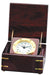 Unique Rosewood Piano Finish Box Clock with gold trim