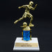 Boy Junior Soccer Trophy with 2" Column