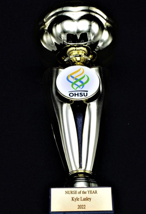 Gold Trophy Cup  with Insert