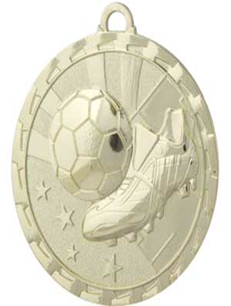 2" Bright Soccer Medals