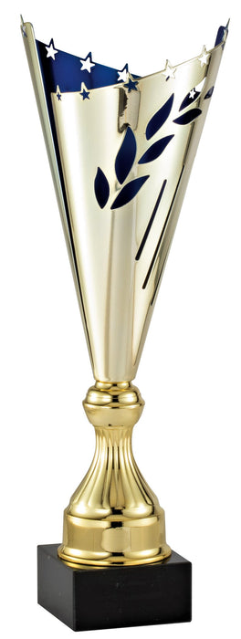 Gold / Blue Trophy Cup (3 Sizes)