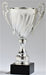 Silver Swirl Trophy Cup