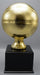 Gold Basketball Trophy Resin on Black Base