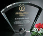 The Fantasy Award is optically perfect crystal