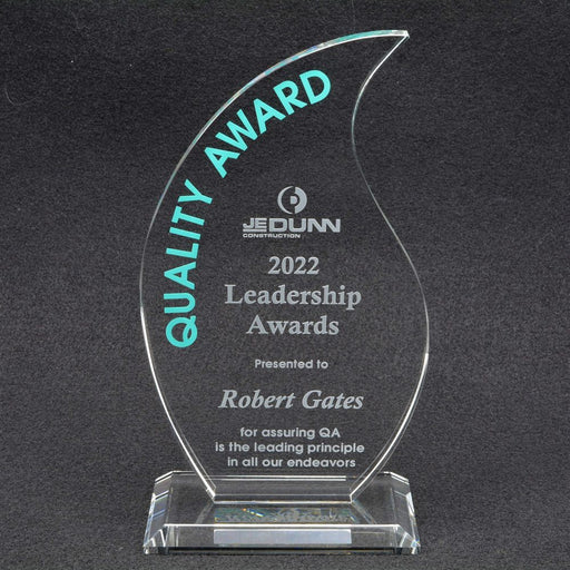 High Flame Award Optical Crystal
