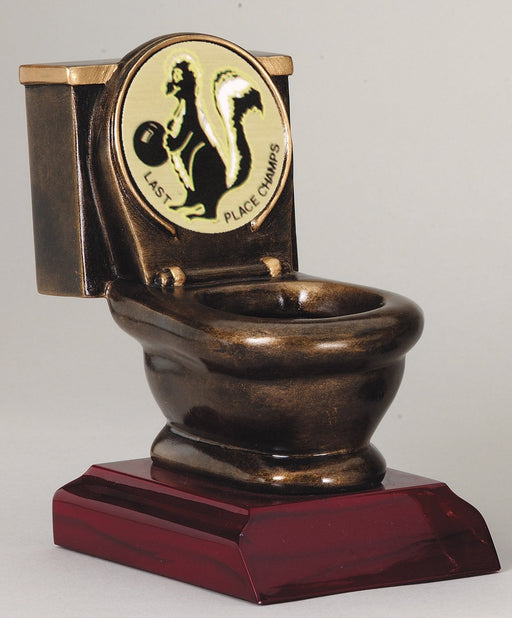 Toilet Trophy Resin with Seat