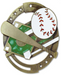2-3/4" Baseball Color Enamel M3XL Medals