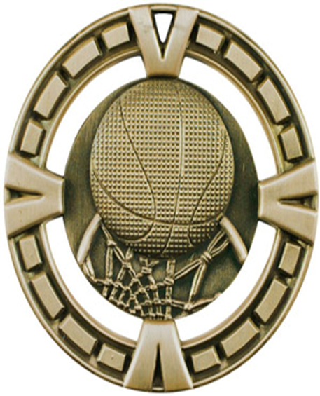 2-1/2" BG Basketball Medals
